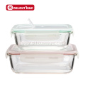 Leakproof High Borosilicate Glass Airtight food Container